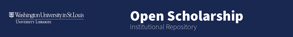 Washington University Open Scholarship