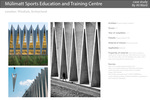 Mülimatt Sports Education and Training Centre by Studio Vacchini Architetti and 