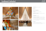 Cardboard Cathedral by Shigeru Ban Architects