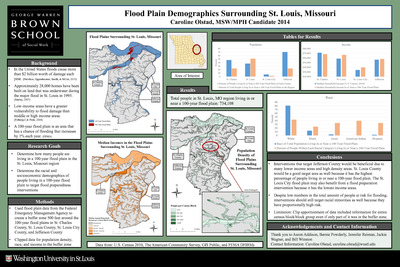 &quot;Flood Plain Demographics Surrounding St. Louis, Missouri&quot; by Caroline Olstad