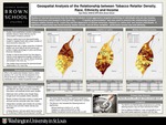 Geospatial Analysis of the Relationship between Tobacco Retailor Density, Race, Ethnicity and Income by Ryan Maier