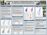 Exploratory Analysis of Existing Open Space in St. Louis - An approach to finding an ideal park site - by Margaret van Bakergem