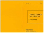 Federal Finances and Inflation by Murray L. Weidenbaum