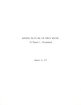 Business Policy and the Public Welfare by Murray L. Weidenbaum