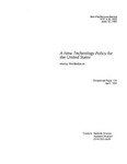 A New Technology Policy for the United States